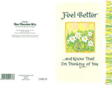 Carte Blanche Get Well Soon Greeting Card - Feel Better