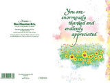 Carte Blanche Thank You Greeting Card - Endlessly Appreciated
