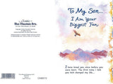 Carte Blanche Son Sentimental Keepsake Greeting Card - To My Son