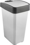 ValueX Bin Base and Roll Top Lid Metallic 48 Litre