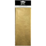 Glick Four Sheets of Gold Tissue Paper, Perfect for Gift Wrapping, ACH Sheet 750mm x 500mm Tissue Paper Gold, Gold Tissue Paper for Gift Wrapping, Birthday, Christmas, Valentine, Anniversary