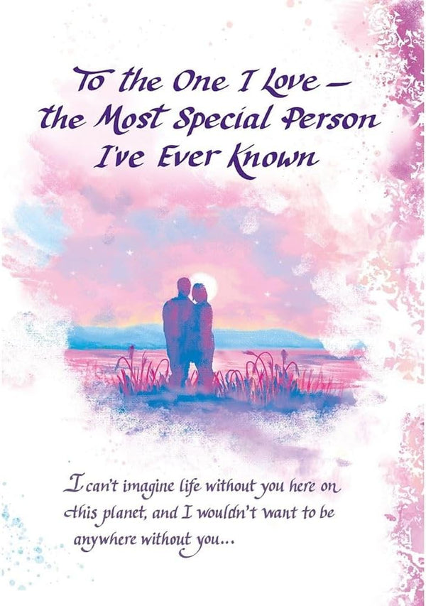 Carte Blanche Partner Love Greeting Card - To the One I Love