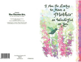 Carte Blanche Mother Sentimental Greeting Card - Lucky to Have You