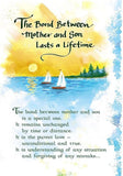 Carte Blanche Mother & Son Sentimental Keepsake Greeting Card