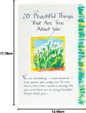 Carte Blanche 20 Beautiful Things About You Sentimental Greeting Card
