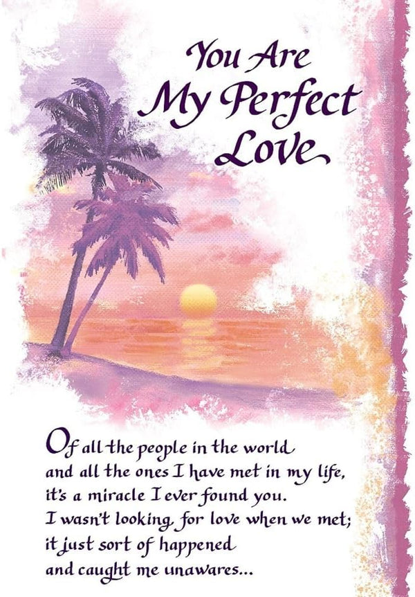 Carte Blanche Partner Love Greeting Card - You Are My Perfect Love