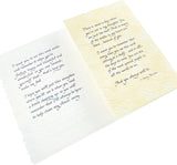 Carte Blanche Just a Little Note Sentimental Greeting Card