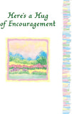 Carte Blanche Encouragement Greeting Card - Here's a Hug of Encouragement