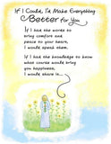 Carte Blanche Encouragement Greeting Card - If I Could Make Everything Better