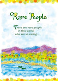 Carte Blanche Friend Appreciation Greeting Card - Rare People