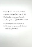 Carte Blanche Friend Sentimental Greeting Card - Friends Are Like Stars