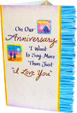 Carte Blanche Anniversary Card for Wife or Partner - On Our Anniversary