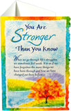 Carte Blanche Encouragement Greeting Card - You Are Stronger Than You Know