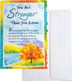 Carte Blanche Encouragement Greeting Card - You Are Stronger Than You Know