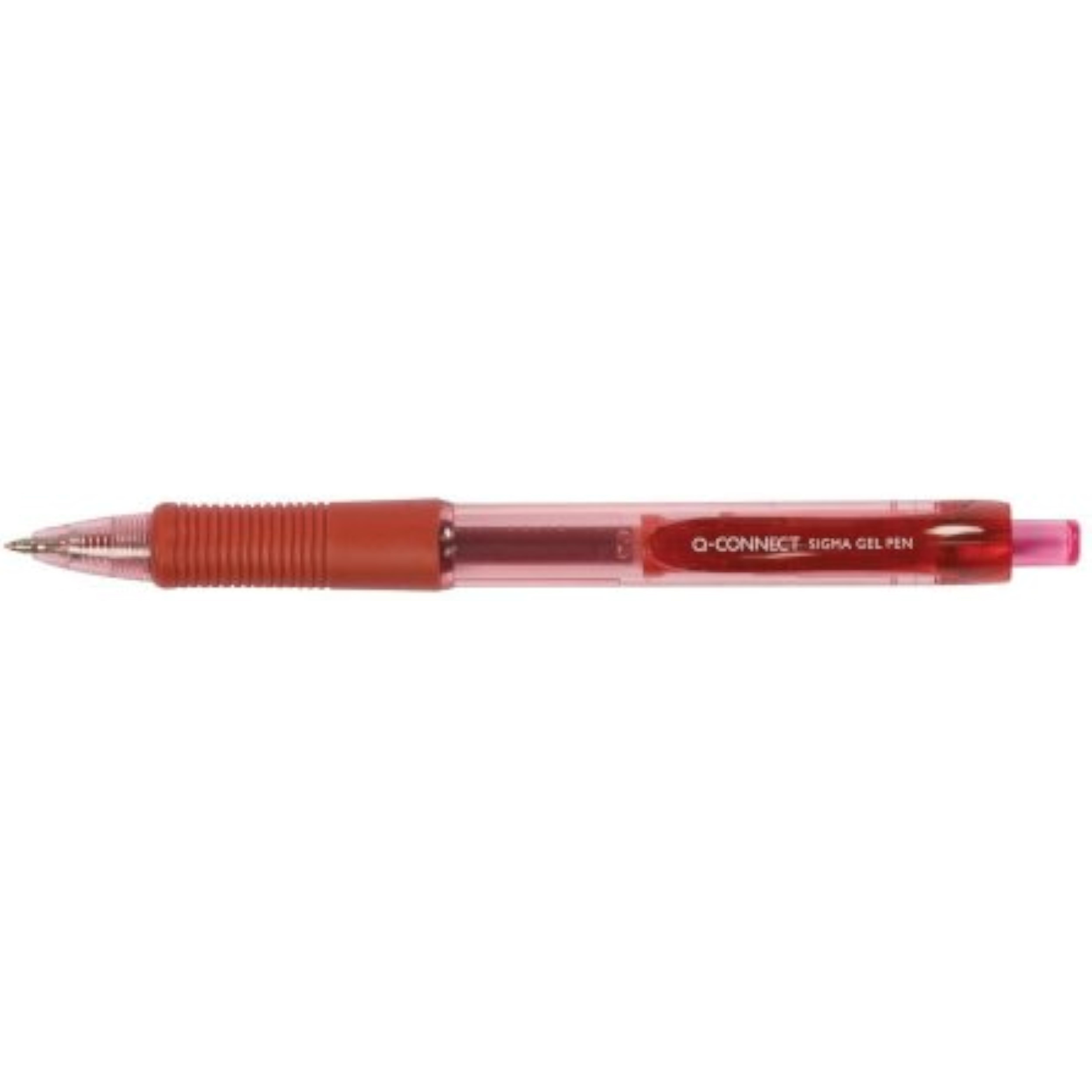 Q-Connect Sigma Red Gel Pen 0.5mm Single