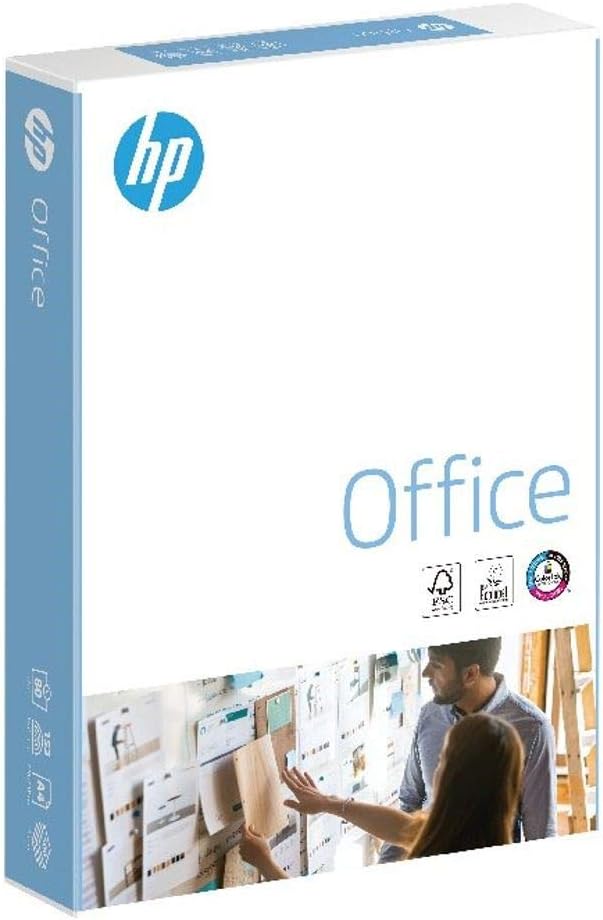 HP Papers A4 80gsm Office Copier Paper 1 Ream