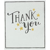 Gold Stars Thank You Very, very much! Card