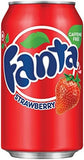 Fanta Strawberry Soda 12oz Cans (Pack of 12)