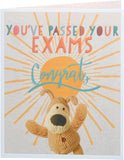 Cute Boofle Passing Exams Card