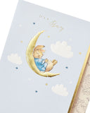 Peter Rabbit Cute New Baby Boy Congratulations Card