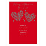 Always & Forever, You & Me Valentine's Day Card