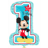 Disney Mickey Mouse foil balloon by BGC featuring a colorful Mickey Mouse design for celebrations.