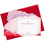 Hallmark 3D Pop-Up Valentine's Day Card - We Found Each Other Musical Design,Pink & White,25565245