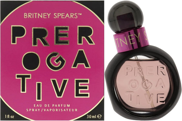 Britney Spears Prerogative Eau de Parfum spray for women, 30ml, with floral and fresh scent in a stylish bottle.