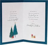 Christmas Tree Design Special Grandson Christmas Card