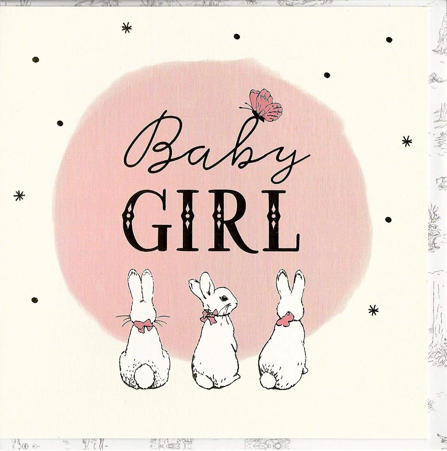 Peter Rabbit Baby Girl Greeting Card