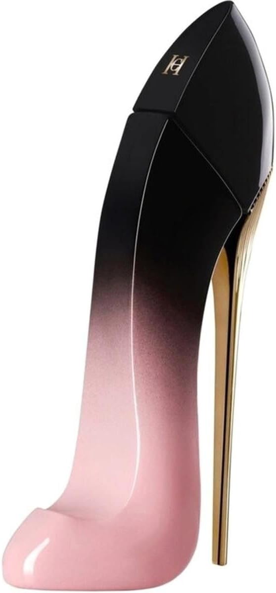 Carolina Herrera Good Girl Blush Elixir Eau de Parfum spray for women, 30ml, with a sleek pink and gold bottle design.