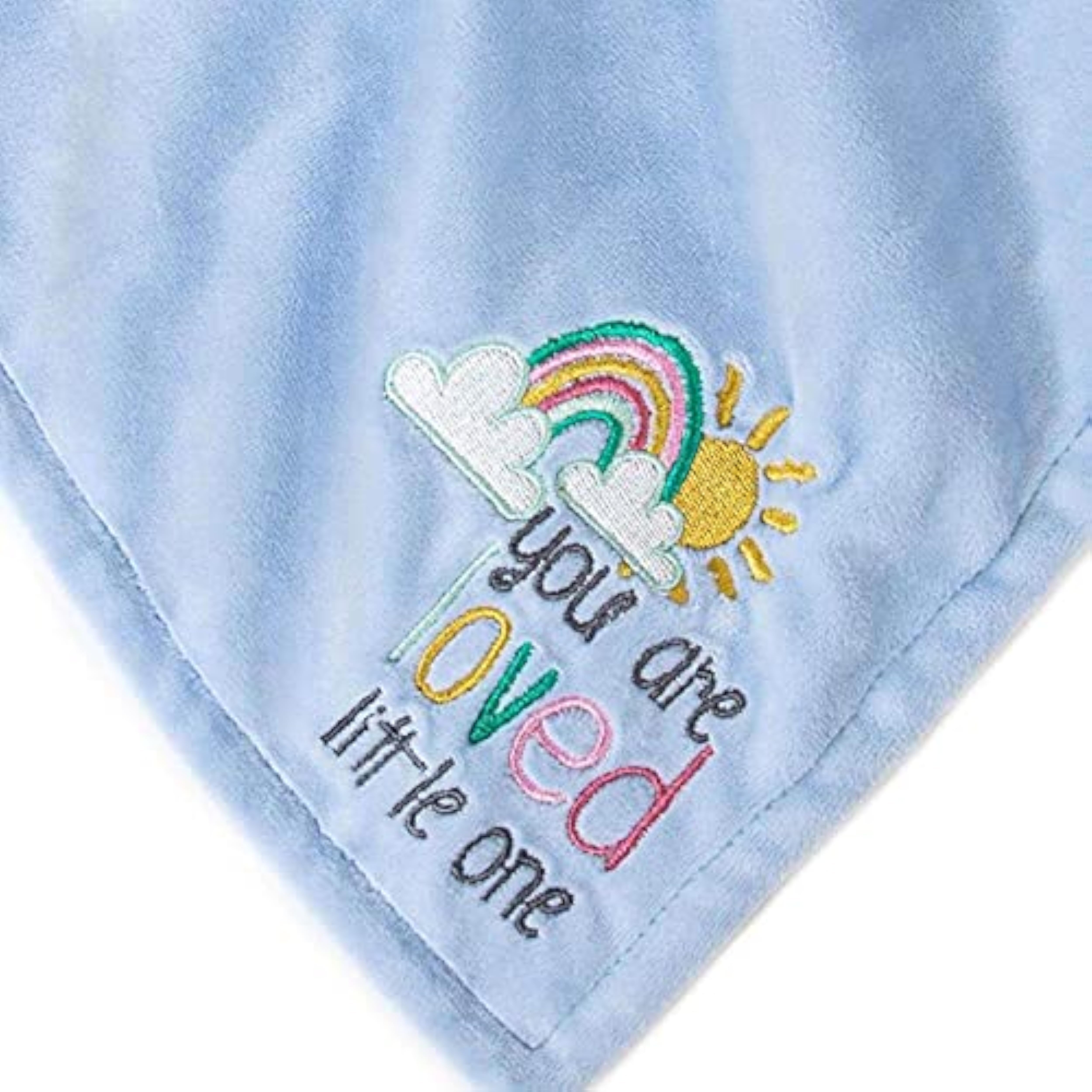 Tiny Tatty Teddy You Are Loved baby boy comforter by Carte Blanche, featuring a soft plush teddy bear and comforting design.