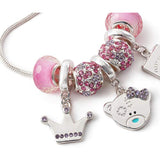 Carte Blanche Princess Beaded Necklace with colorful beads and intricate design, displayed on a neutral background.