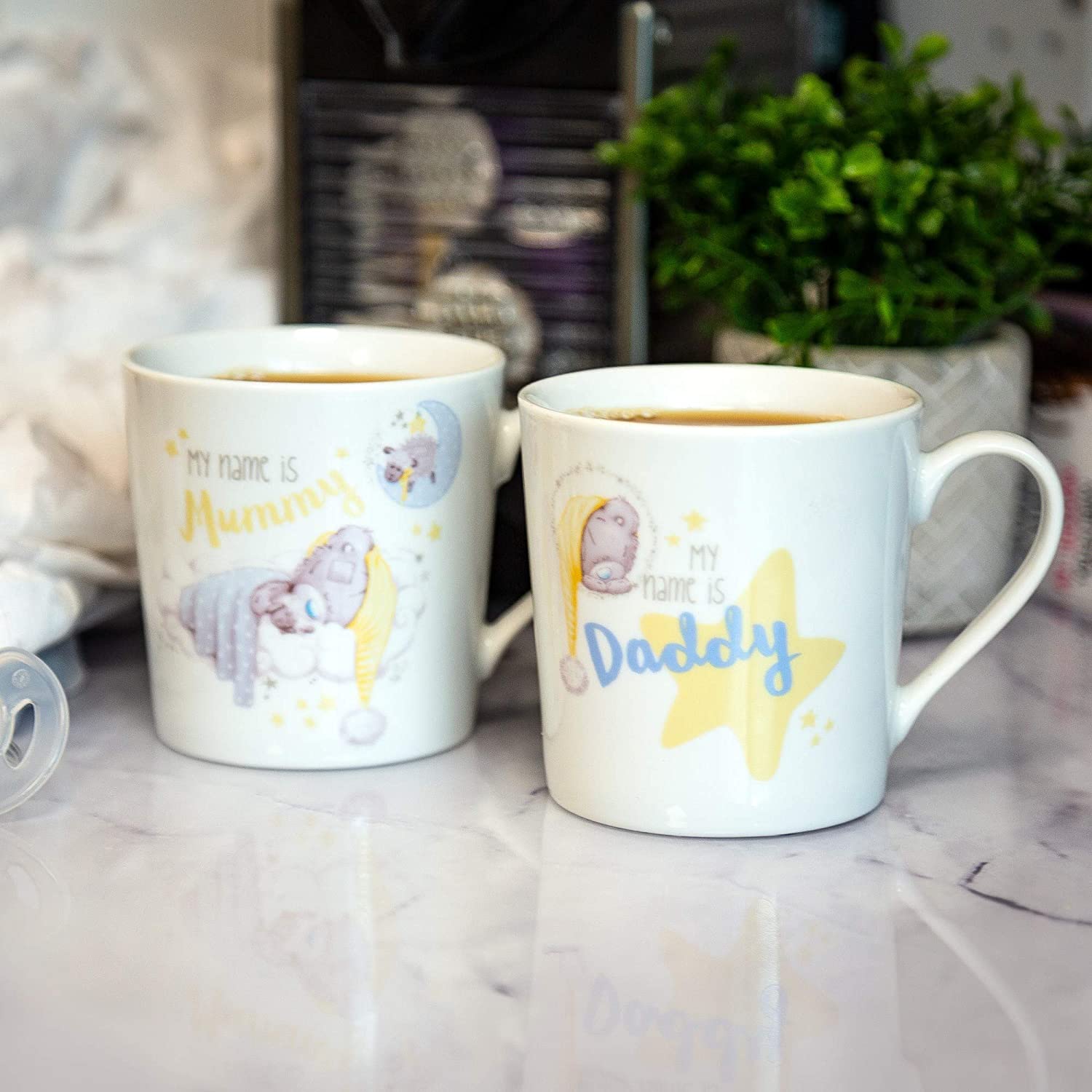 Tiny Tatty Teddy Mummy ceramic mug by Carte Blanche, featuring a cute teddy design, perfect as a Mother's Day gift.