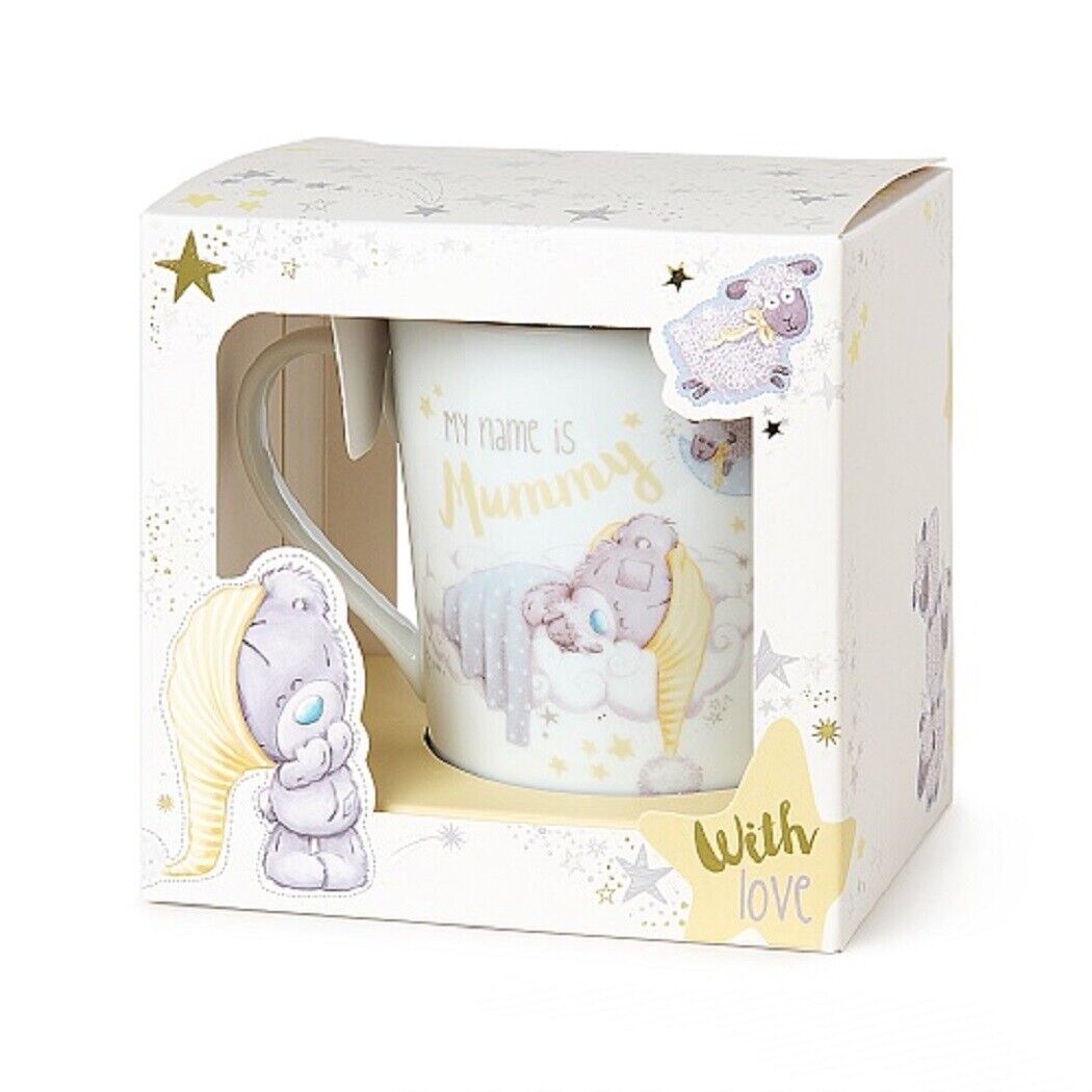 Tiny Tatty Teddy mummy ceramic mug by Carte Blanche, featuring a cute teddy design, ideal for Mother's Day gift.