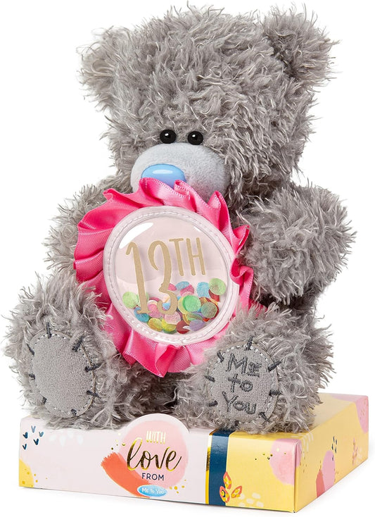 Soft, plush M7 13th Rosette toy from Carte Blanche featuring detailed embroidery and vibrant colors, perfect for collectors or decor.