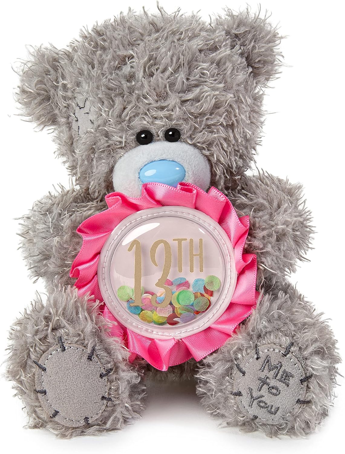 Soft plush toy from Carte Blanche M7 13th Rosette collection featuring a detailed rosette design in plush fabric.