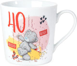 White ceramic Me To You Bear 40th birthday boxed mug from Carte Blanche, featuring a cute bear design.