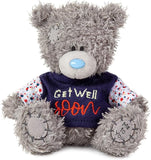 Soft S4 Get Well Soon plush from Carte Blanche featuring a comforting plush with a cheerful design for well wishes.