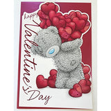 Carte Blanche Bundle Hearts Bear Valentine greeting card featuring a cute bear with heart designs, perfect for expressing love.