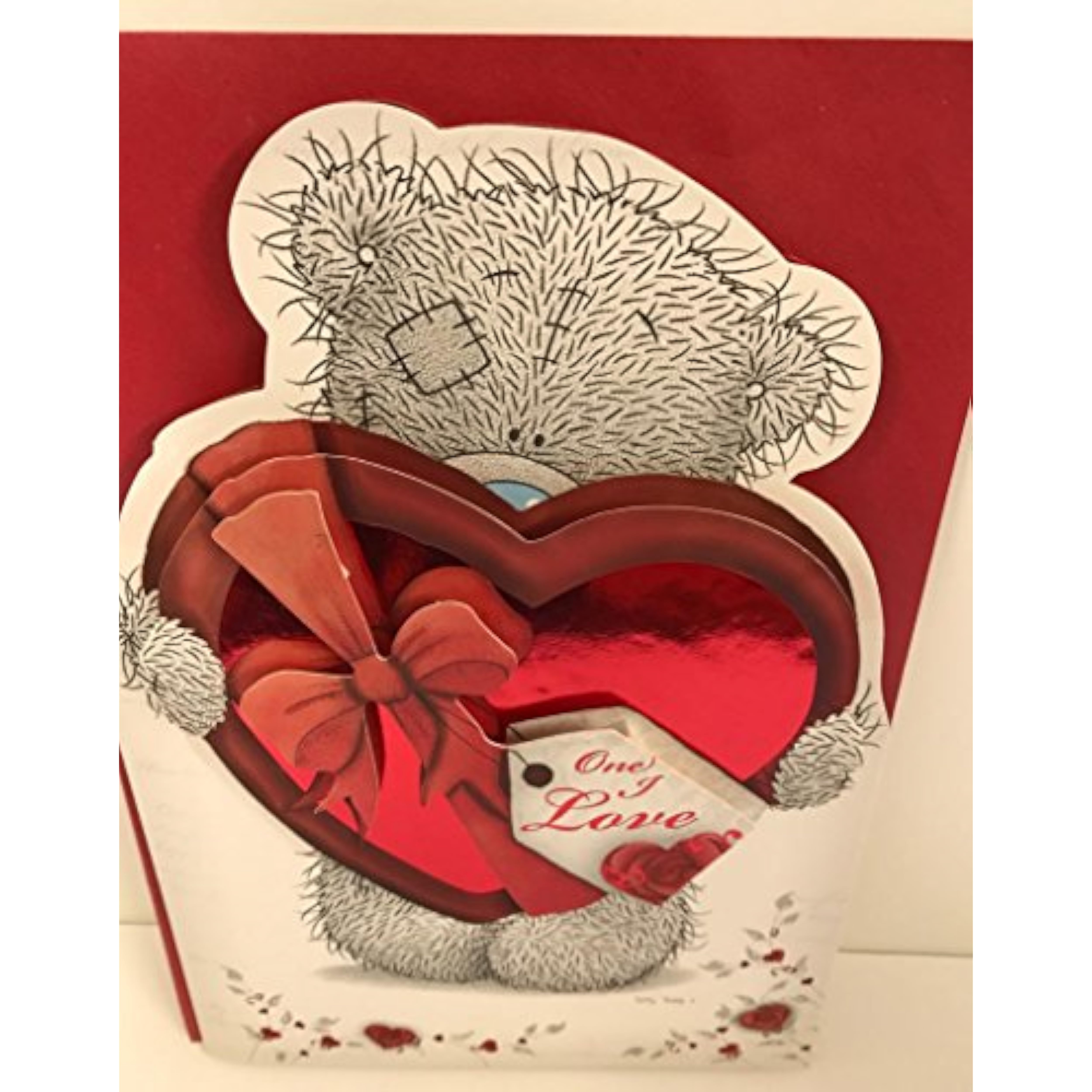 Carte Blanche Me To You I Love Bear Valentine Card featuring a cute bear illustration on a greeting card for Valentine's Day.
