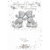 Carte Blanche couple anniversary greeting card featuring romantic design perfect for celebrating special moments together.