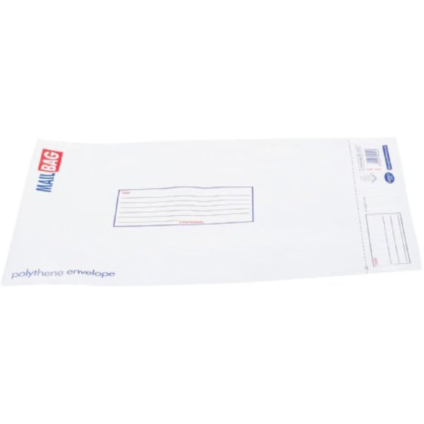Pack of 25 County medium polythene mail bags measuring 24 x 32cm, ideal for secure mailing and packaging.