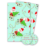 Santas 2 Sheets & 2 Tags