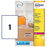 Avery Self-Adhesive Clear Parcel Shipping Labels