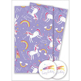 Unicorn Gift Wrap 2 Sheets & 2 Tags