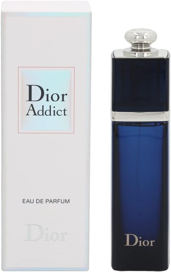 Dior Addict Eau de Parfum 30ml for women, elegant glass bottle with gold accents, showcasing luxury women's fragrance.