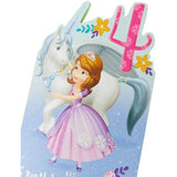 Disney Princess Sofia Girl 4th Birthday Card