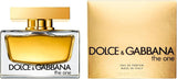 Dolce & Gabbana The One women's Eau de Parfum spray bottle, 75ml, elegant fragrance packaging with floral and oriental notes