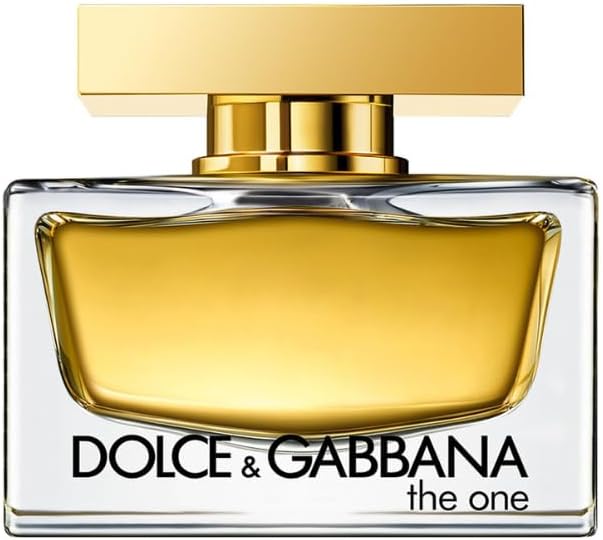 Dolce & Gabbana The One women's Eau de Parfum spray bottle, 75ml, elegant fragrance with gold accents on the packaging